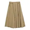 Calças Culotte de Cintura Alta em Linha A para o Verão 2026 da Comos com Design Estiloso e Caimento Casual Solto 258566