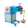 [Jiahai Heavy Industry] Máquina Enrolladora Eléctrica Pequeña Personalizada de Fábrica, Máquina Acanaladora para Tubo Redondo, Máquina de Brida para Codo de Camarón