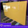Fábrica de Vidro Kunhao Processa Vidro Pintado Amarelo de 6mm, Parede de Fundo Pintada, Parede com Logotipo da Empresa, Processamento Personalizado
