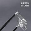 Codyxun 8860 Armazón Clásico para Lentes de Negocios para Hombre Venta al por Mayor Gafas de Media Montura Aleación Clip Sin Rostro Armazón Retro Danyang