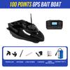 Barco de Isca com Posicionamento GPS e Função de Retorno Automático, Barco de Entrega de Isca com Quatro Compartimentos, Controle de Isca de Pesca para Barco de Pesca