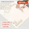 Painel de Silicone para Amassar Massa Silicone e Painel Rolo de Massa Doméstico Grau Alimentício Espessado Extra Grande Antiderrapante Tábua de Assar