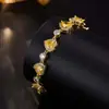 Conjunto de Colar e Brincos Coração Doce Totalmente Cravejados Colar Longo de Zircônia em Formato de Coração Anel Conjunto de Quatro Peças Acessórios para Banquete Vestuário Formal Suave