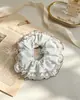 Presilha de Rabo de Cavalo Colorida em Contraste com Elástico de Cabelo de Alta Elasticidade, Elástico de Cabelo Simples Retro Francês Preto, Fornecimento Atacadista, Direto do Fabricante