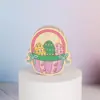 Ovos de Páscoa de Madeira em Formato de Ovo - Ornamentos Populares Transfronteiriços - Artesanato para Decoração de Casa de Fazenda - Lascas de Madeira para Pintura e Grafite Infantil