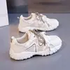 Sapatos Femininos Casuais de Salto Único Outono Retrô Sapatos Forrest Gump Estilo Campus Versátil Solado Grosso Estilo Coreano Tendência Esportivos Femininos C9015
