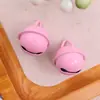 Metal Pintado Color Macron Campana DIY Accesorios para Mascotas Llavero Colgante Cadena de Teléfono Colgante Materiales para Accesorios