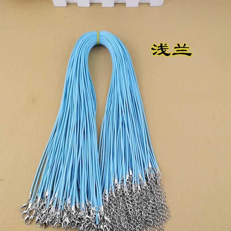 皮绳项链
