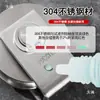 Polea con rodamiento de acero inoxidable 304, polea fija para cable de acero, rueda con ranura tipo HUV, rueda para riel, rueda para puerta corredera colgante