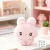 Lindo Colgante de Conejito de Peluche con Ojos Grandes, Exquisita Muñeca de Conejito de Peluche, Colgante para Bolso de Mujer, Colgante para Llavero