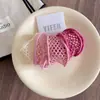 Alta Elasticidade, Sem Costura, Faixa de Cabelo Cortada e Alargada, Elástico Doce, Prendedor de Cabelo Feminino, Estojo de Couro de Alta Qualidade e Durável