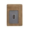 Comercio exterior nuevo pu para hombre tarjetero cuero crazy horse clip para billetes neutro unisex monedero multifunción tarjeta