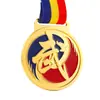 Medalhas Metálicas Personalizadas de Artes Marciais para Competições de Taekwondo Sanda, Eventos de Luta Livre, Medalhas Comemorativas de Campeonato, Medalhas de Ouro