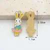 Acessórios de Enfeite Estilo Coelho de Fábrica Venda por Atacado de Produtos Disponíveis Enfeite Artesanal Desenho Animado DIY Fábrica de Enfeites Acessórios para Enfeite DIY de Liga