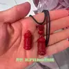 Colgante de Calabaza de Arena Dorada Púrpura Cinabrio para la Buena Suerte y la Prosperidad, Adecuado para Hombres y Mujeres en su Año Zodiacal, Al Por Mayor