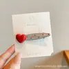 Lindo Pinza para el Pelo Lateral de la Frente Pequeña Estilo Chanel Estampado de Leopardo Pinza de Pelo de Felpa Pinza para Flequillo Oso Pequeño Retro Pinza BB Accesorios para el Cabello