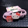 HelloKitty Sanrio Anillo para el Cabello Cuerda Giratoria para el Cabello Perro Gui Kulomi Lindo Tendón de Goma Anillo para el Cabello de Pareja