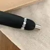 Anel Estrela Estilo Coreano para Mulheres, Brilhante, Exquisito, Luxo Leve, Estilo Ins, Estilo Mori, Fresco e Natural, Anel Aberto Ajustável, Anel Personalizado para Dedo Indicador