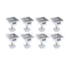 Ventas Directas de Fábrica accesorios para soportes fotovoltaicos solares clip central de aleación de aluminio de 35 midclamp disponible empaque en bolsa