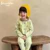 Conjunto de Ropa Térmica de Algodón Puro Otoño e Invierno para Niños Beixinan Tipo 220Ga Pijamas Separados Cálidos Conjunto de Bebé