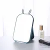 Espejo de Maquillaje Grande Liso Plegable de Escritorio de un Lado de Alta Definición Espejo de Princesa Residencia Estudiantil Maquillaje Vestidor Espejo de Maquillaje