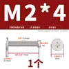 Tornillos de Cabeza Plana Delgada niquelados, de Forma Delgada, de Borde Delgado, Cabeza Plana Grande, Cabeza Plana Negra, Tornillos Phillips, Cabeza Plana M2M3M4M5M6