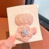 2023 Piranha de laço estilo coreano para crianças, presilha de tecido floral para meninas, acessório de cabelo fofo, presilha lateral para franja