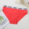 Ropa interior para mujer de comercio exterior en stock del fabricante, Algodón puro, Cintura media, Control de abdomen, Estilo japonés, Color liso, Bragas cómodas para mujer