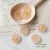 Flor de Cerezo TempranaSentimiento de PrimaveraRosa y VerdeVidrio ChecoHecho a Mano con CuentasPulsera DIYAccesorios de Material para Hacer Pulseras a Mano