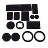 Junta Tórica Impermeable de Silicona Negra Ptfe Caucho Pie Evaepdm Junta Antideslizante Material EPDM