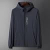 Ropa de Protección Solar con Capucha de Seda de Hielo de Verano Nueva Ropa Delgada para Pesca con Sensación de Frescura Ropa de Protección Solar Anti-ultravioleta para Hombre