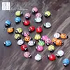 Joia de micro paisagem de musgo simulação de animal pequeno desenho animado Mini Joaninha de Sete Pontos montagem DIY pequenos ornamentos brinquedo