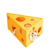 Nido para Gatos de Fieltro Transfronterizo y Rascador para Gatos, Todo en Uno, Universal para Todas las Estaciones, Agujero para Gatos de Doble Capa, Nuevo Nido Removible para Gatos de Dos Capas
