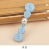 Novo Cheongsam Estilo Chinês com Fivela de Tassel de Cabacinha de Pérola, Acessórios de Tecelagem Manual para Roupas Hanfu e Tang Suit