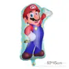 Juego de Globos de Mary Dibujo Animado Globo Alienígena Mario Parque Infantil Decoración de Fiesta de Cumpleaños Globo