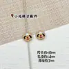 Corrente para Celular Colar Pingente Grampo de Cabelo Acessórios de Joia de Liga Metálica com Contas Estampado de Cachorro Fofo de Desenho Animado para Aniversário