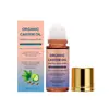 Aceite de Ricino Personalizado en Roll-On para Cuidado de la Piel Corporal, Nutritivo, Hidratante y Suavizante, Solución de Masaje Portátil