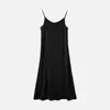 Moda Verão 2024 Nova Cor Sólida Solto Longo Vestido Emagrecedor Amazon Ebay Aliexpress Tendência