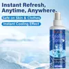 Kineshinex Spray Refrigerante es un dispositivo de enfriamiento portátil para coche de verano que proporciona enfriamiento instantáneo y rápido