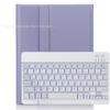 Funda protectora con teclado inalámbrico Bluetooth para iPad Mini 7, funda de cuero con teclado de panel plano de Apple Mini 7-8,7 pulgadas