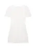 Falda Corta Primavera Nueva Mujer Color Sólido Cuello Redondo Bolsillo Plegado Vestido Estilo Casual Retro Estilo Europeo y Americano Ceñidor de Cintura