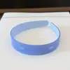 Nova Tiara de Acetato Cor Gelatina Tiara de Cabelo Fofa Estilo Ins Superfície Macia Leve Brilhante Acessório de Cabelo Moderno Diário Versátil Acessório de Cabelo