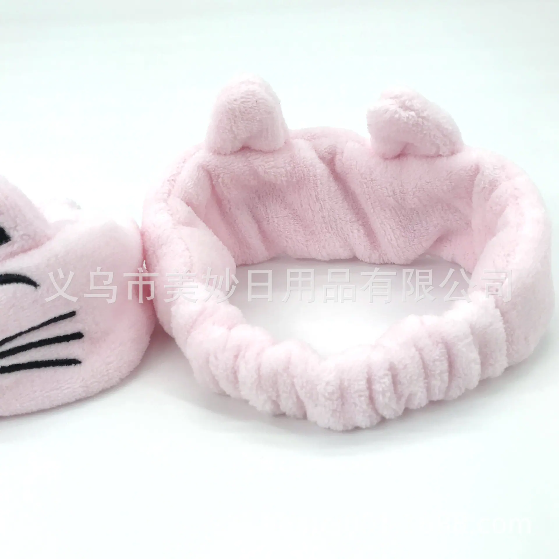珊瑚绒猫咪头带粉红色 (10).JPG