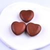 Piedra Natural de Venta Caliente Transfronteriza 30*12 Corazón No Poroso Cristal Rosa Accesorios de Juguete Arqueológico Corazón DIY Pequeño Regalo