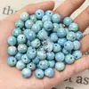 Luz de Palacio Vintage Estilo Francés Lujo Ligero Barroco Pintura al Óleo Cuentas de 12 mm Pulsera DIY Colgante para Coche Cuentas Sueltas con Agujero Recto