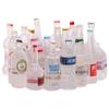 Simulación de botella de vino pequeña de serie de vinos extranjeros transfronterizos, botella estándar inglesa tridimensional, decoración de bricolaje, accesorios de joyería de resina al por mayor
