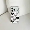 Cuadros de lunares estrellas aplicables a funda de teléfono iPhone 18promax Apple 17Pro borde redondo 16 moderno 15P duro