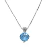 Colar luxuoso de zircônia octogonal corte milênio, corrente para clavícula de estilo doce e gentil, design único, acessório versátil