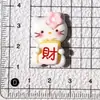 Novo Desenho Animado Pequeno Mahjong de Resina Miau Miau Pequeno Ornamento Estilo Chinês Rico Decoração diy Capa de Celular Ímã de Geladeira Acessórios