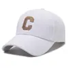 Gorra de béisbol de tela de piña, gorra de béisbol con letra bordada de moda para pareja, hombres y mujeres, gorra casual con visera para exteriores, a prueba de sol, popular en Internet